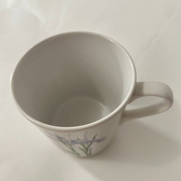 Vintage Corelle coordinates stoneware Shadow Iris Mug coffee tea cup replacement - Picture 2 of 6